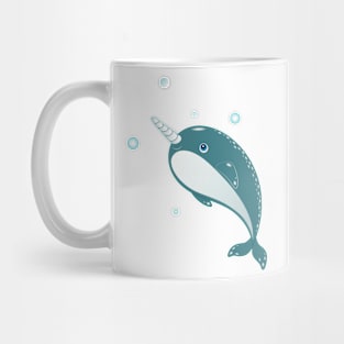 Narwhal whale Mug